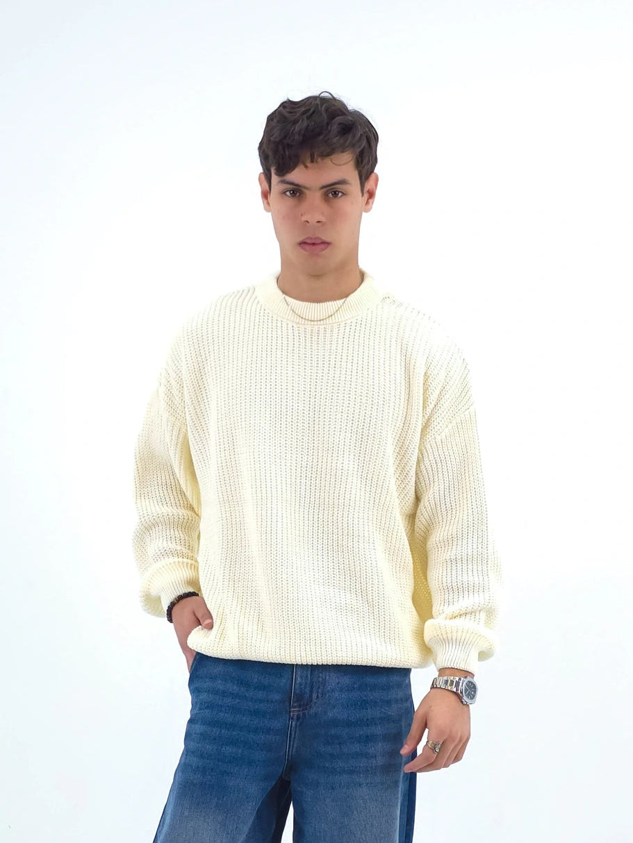 Off-White Knitted Sweater